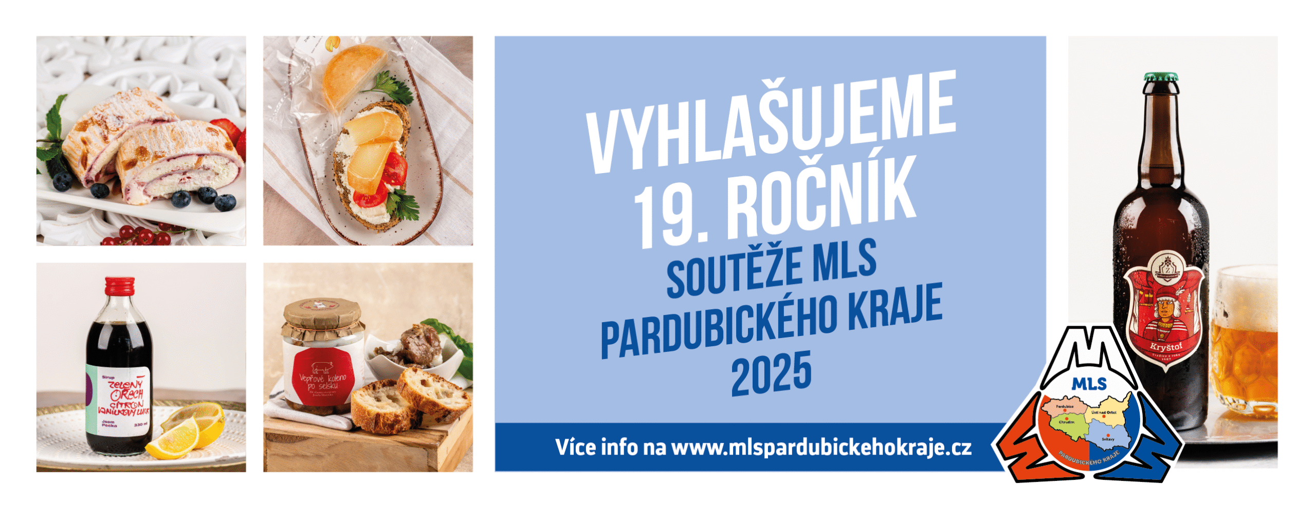 Read more about the article Vyhlašujeme 19. ročník soutěže o nejlepší potravinu Pardubického kraje – MLS Pardubického kraje 2025