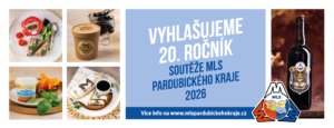 Read more about the article Vyhlašujeme 20. ročník soutěže o nejlepší potravinu Pardubického kraje – MLS Pardubického kraje 2026